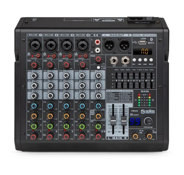 PMX06 Professional Audio Mixer