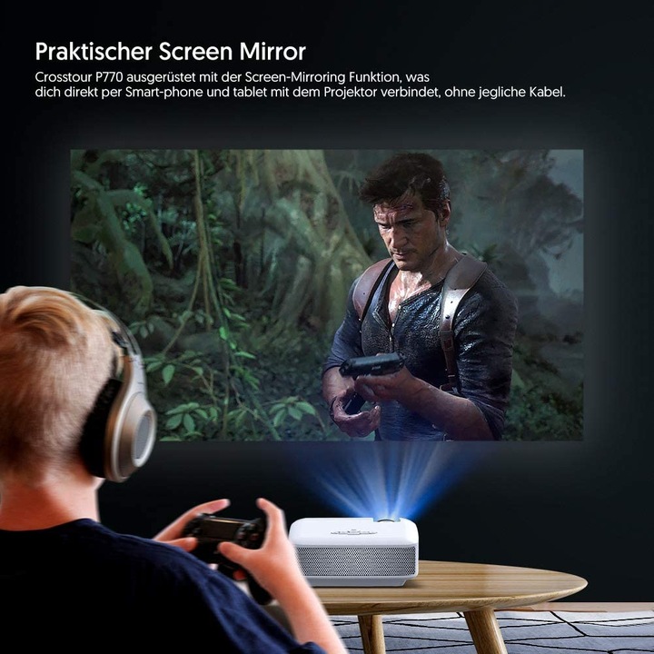 Crosstour P770 Mini Projector - Image 6