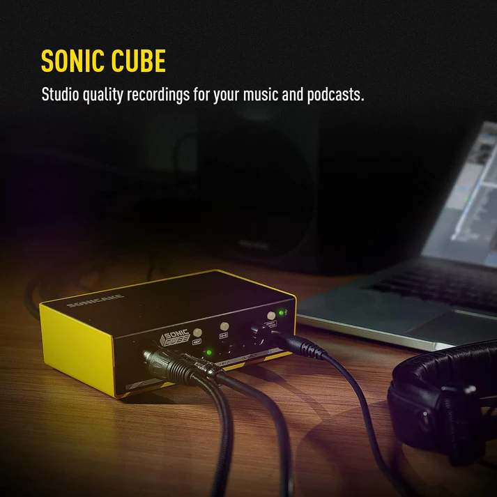 SONICAKE Sonic Cube USB Audio Interface with 48V Phantom Power - Image 7